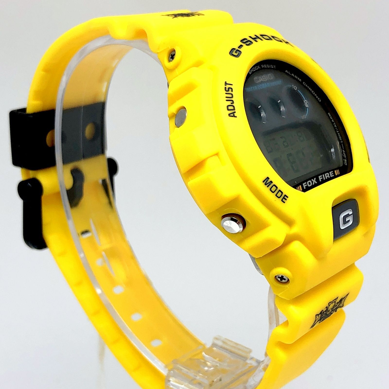 G-SHOCK フォックスファイヤー スラッシャー DW-6900H-9イエロー CASIO - 【中古】G-SHOCK FOX FIRE スラッシャー DW-6900H-9