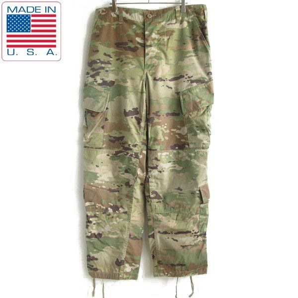 実物 米軍 US ARMY ACU マルチカム コンバットパンツ M-R 防虫素材 ミリタリーパンツ サバゲー サバイバルゲーム D 146-25-0032 ZV