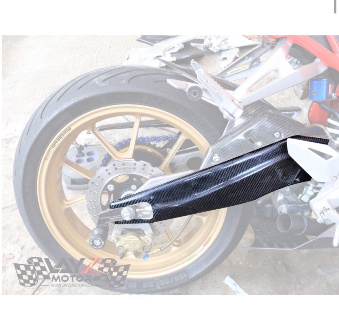CBR250RR カーボンスイングアームカバー 受注製造 - メルカリ