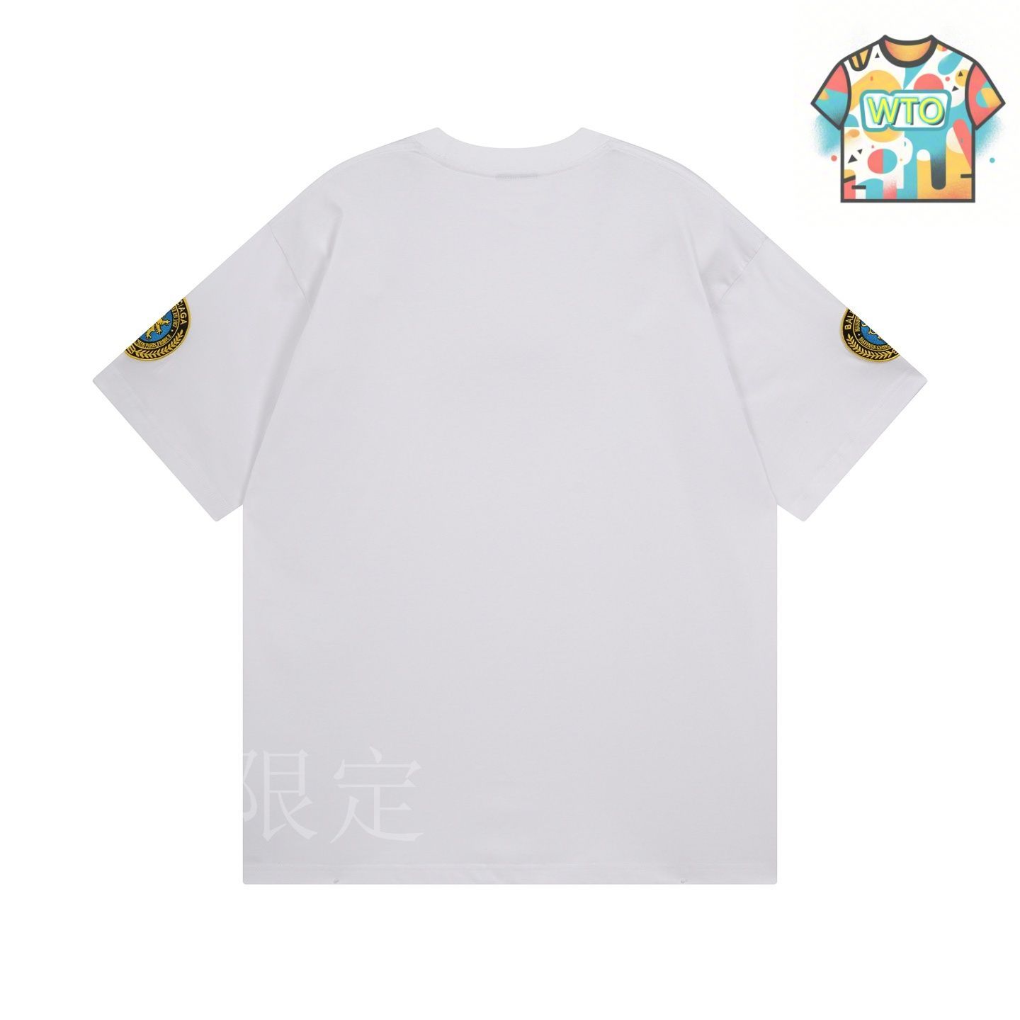 【BALENCIAGA】 ネイルポリッシュコットンTシャツ ロゴプリント 今日特価】BALENCIAGA 2025 Logo Embroidery T シャツ-1 - メルカリ