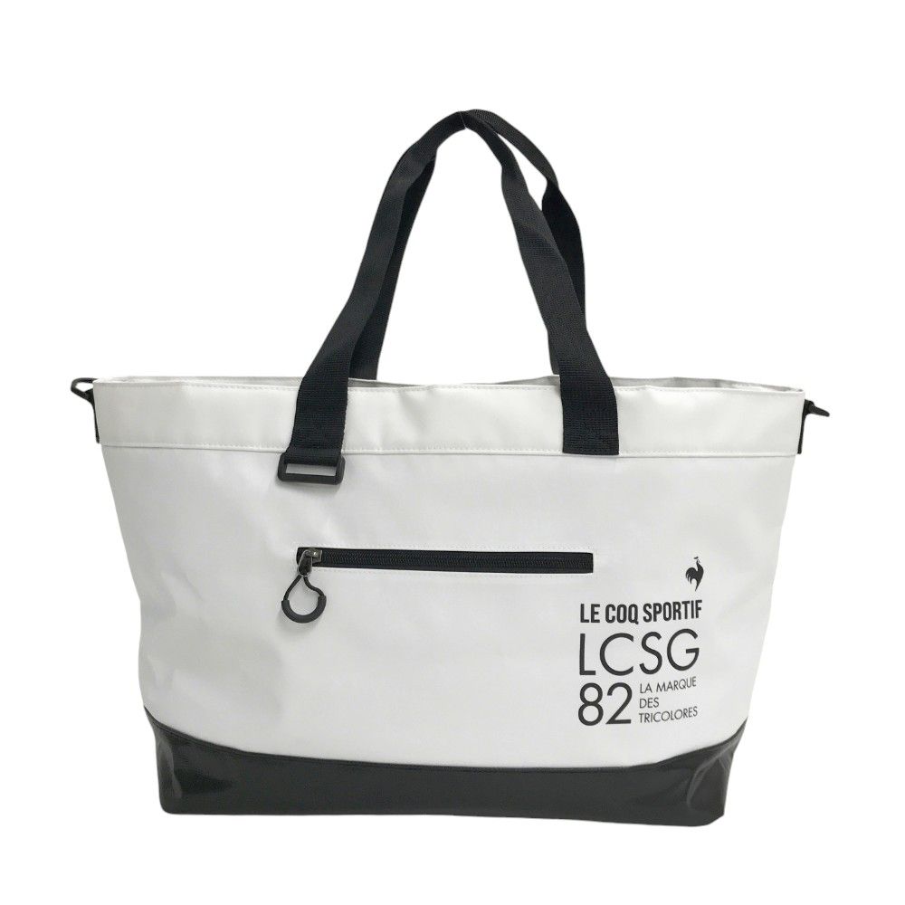 LECOQ GOLF ルコックゴルフ トートバッグ ロッカーバッグ ホワイト系