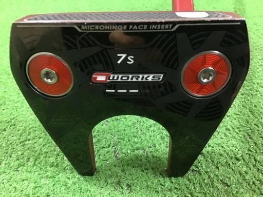 パター  オデッセイ ワークス レッド #7S 数量限定 数量限定】オデッセイ TRI-BEAM RED #7 パター メンズ 右用
