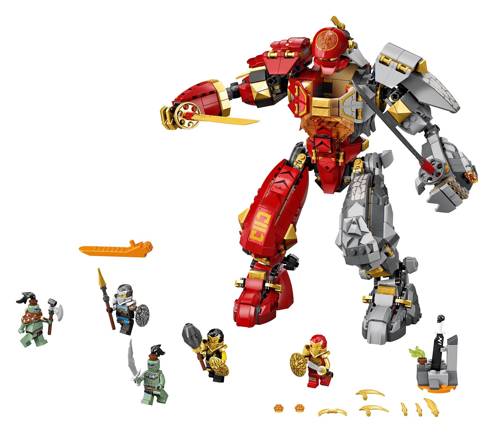 グッズ レゴ(LEGO) ニンジャゴー 巨神メカ ファイヤーストーン 71720
