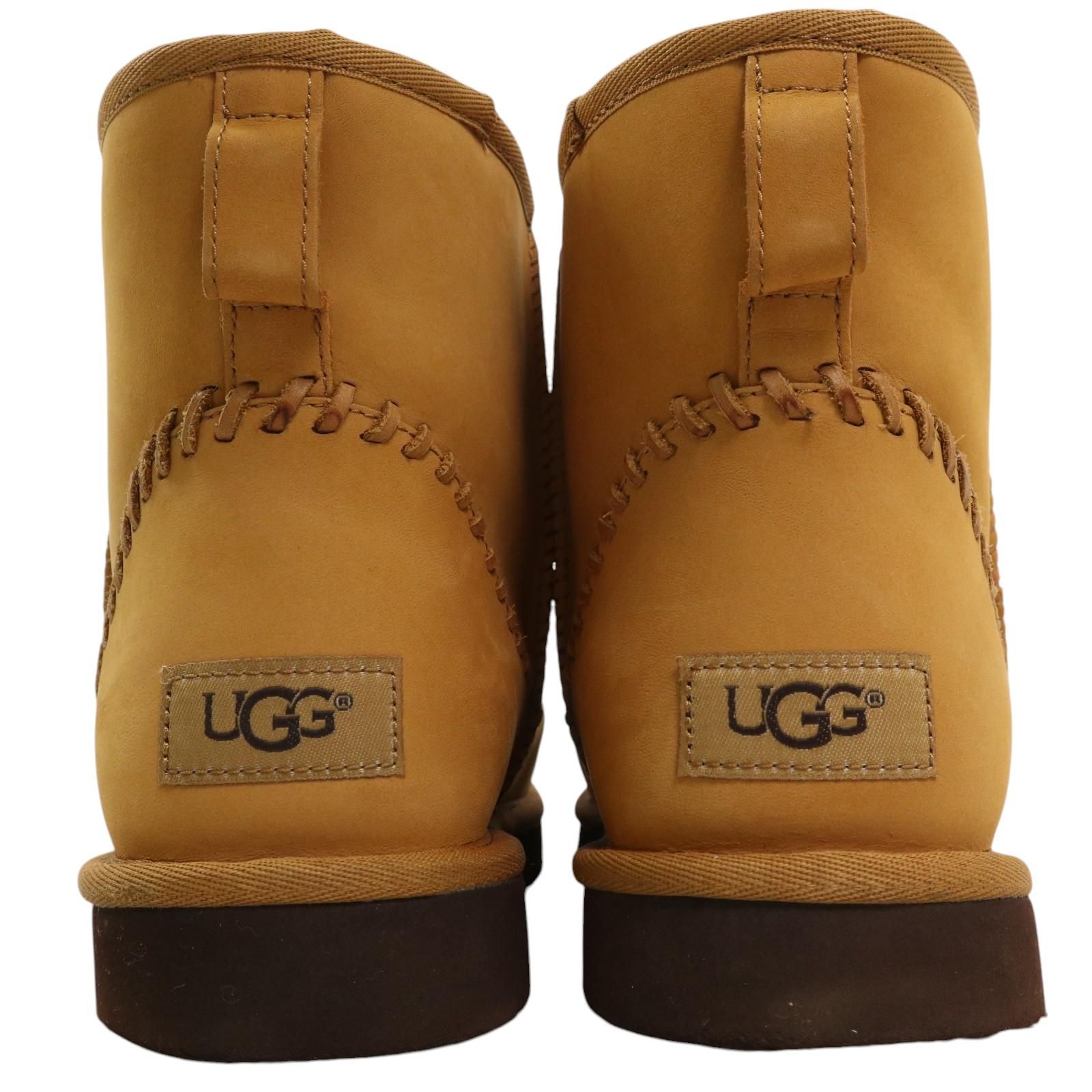 UGG/アグ M CLASSIC MINI DECO WHEAT メンズ クラシック ミニ ムートンブーツ 27.0cm【RM147-008】268  - メルカリ