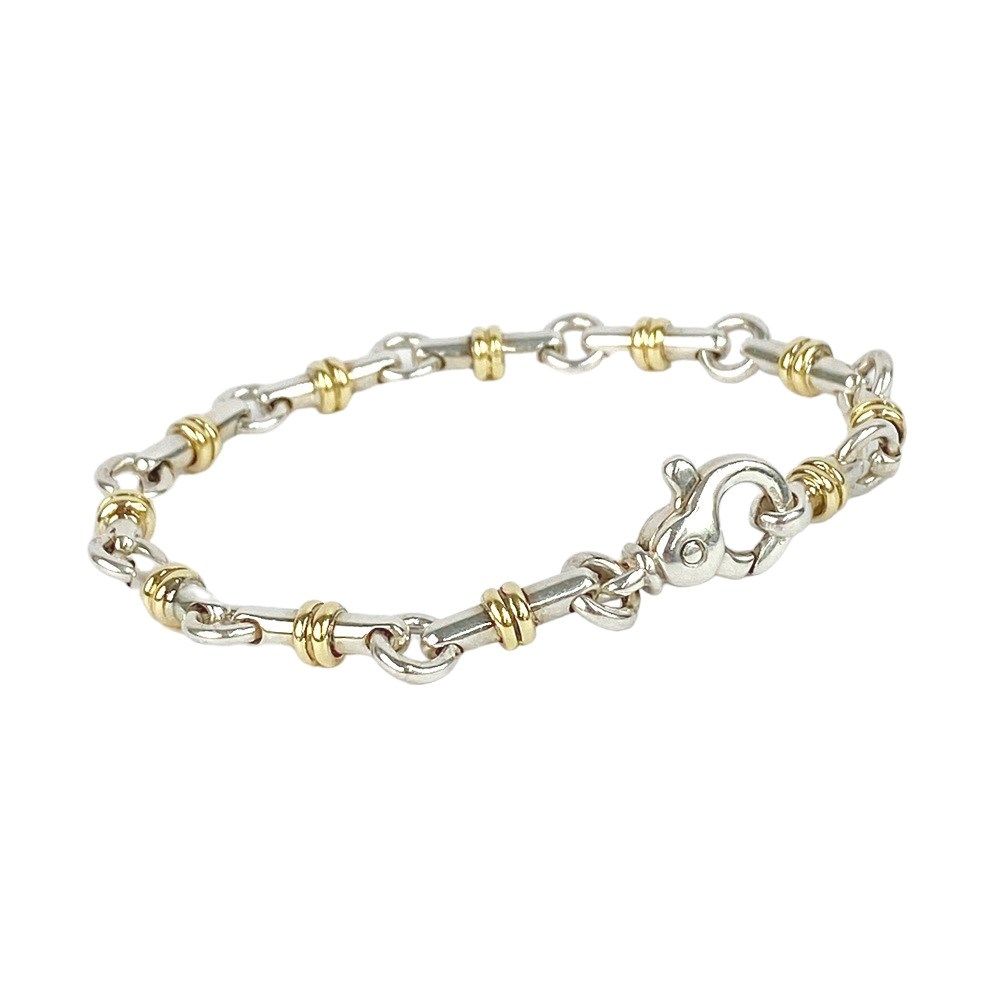 □美品□ヴィンテージ□ ティファニー ラウンド バー リンク  