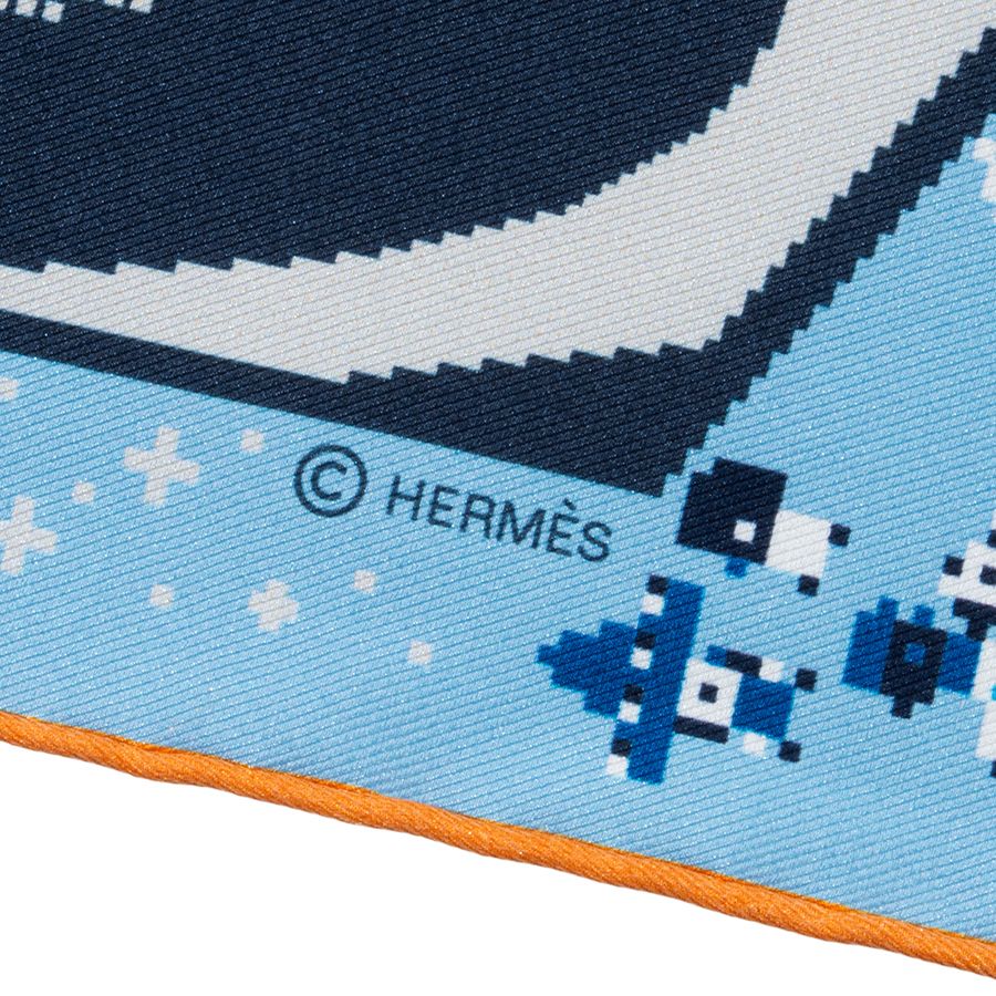 HERMES エルメス カレ45 Faubourg Party フォーブル パーティー