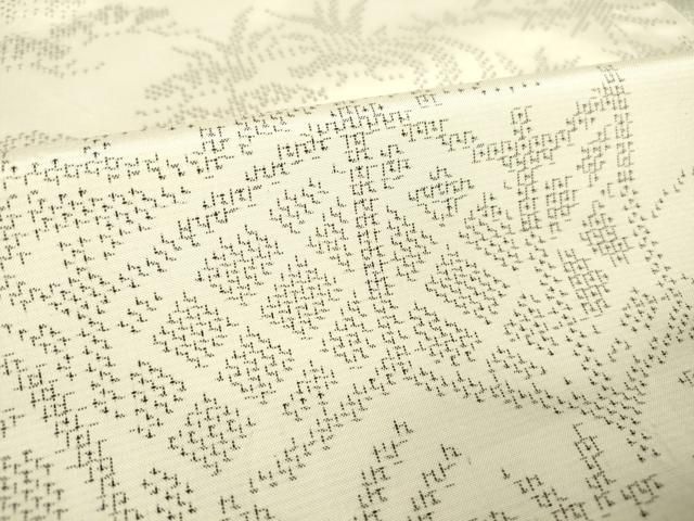 本場大島紬 白大島