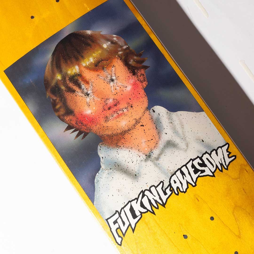 FUCKING AWESOME Curren Caples Class Photo Painted By Sickid