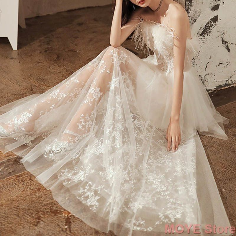 ANNABELLE シャンパンベージュ ロングドレス 未使用 カラードレス