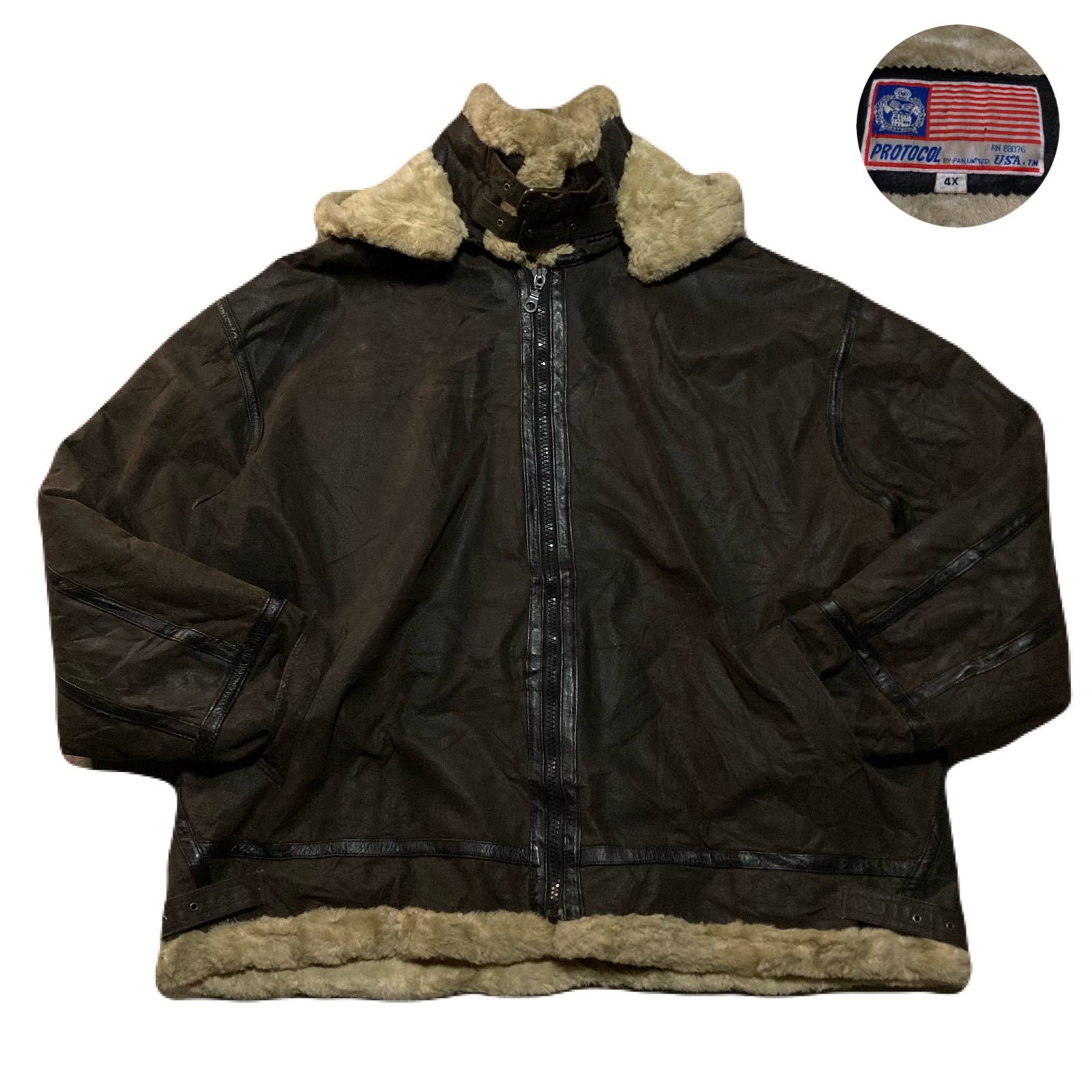 Vintage ヴィンテージ B-3 FlightJacket フライトジャケット Mouton 