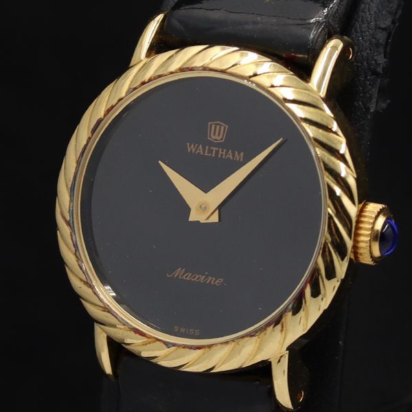 WALTHAM チェリーニ tank 稼働品 2025年最新】WALTHAM 文字盤カラー