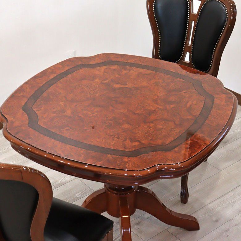 サルタレッリ フローレンス ダイニングテーブル 95cm ブラウン イタリア ☆ サルタレッリ フローレンス ダイニングテーブル 95cm幅 カフェ