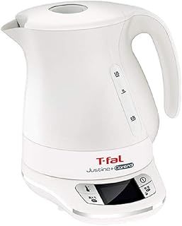 ティファール 電気ケトル 1.2L 温度調節 7段階 ジャスティン コントロール ホワイト 保温 自動電源オフ 空だき防止 KO7551JP
