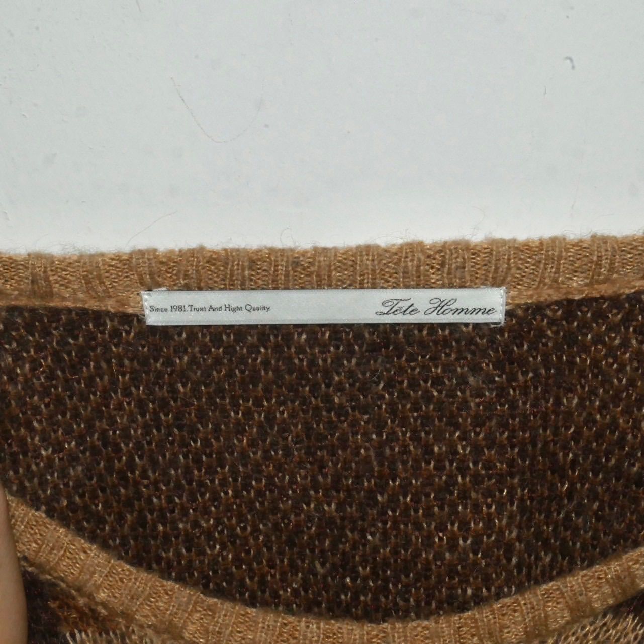 tete homme × beauty:beast leopard knit - メルカリ