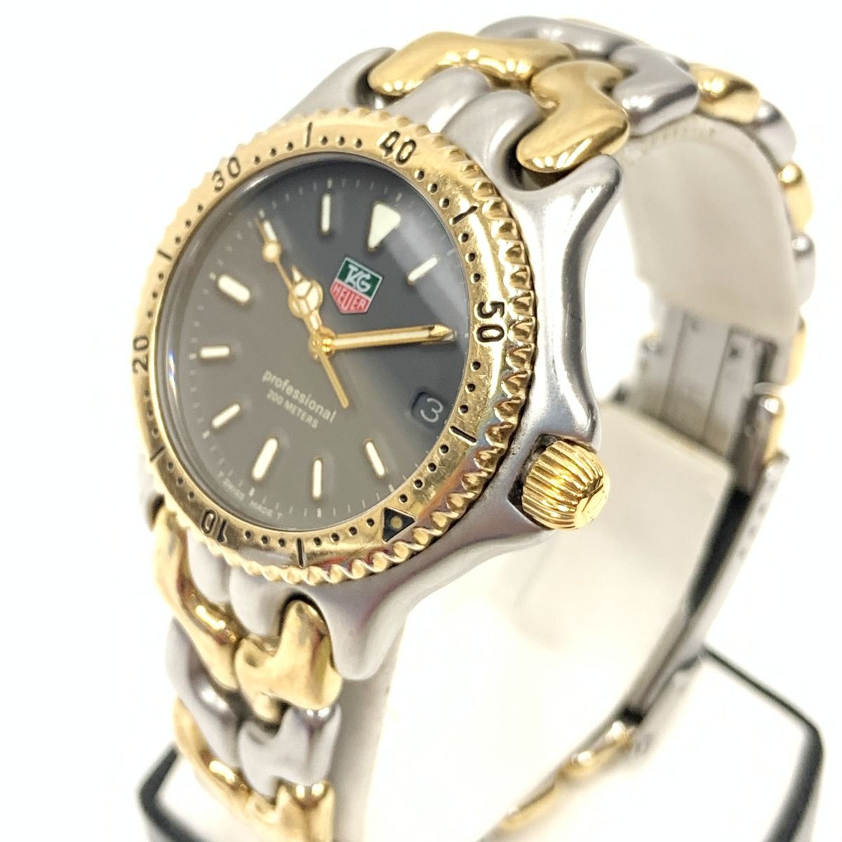 TAG HEUER タグホイヤー 腕時計 アナログ シルバー ゴールド 〇〇TAG HEUER タグホイヤー セルシリーズ プロフェッショナル