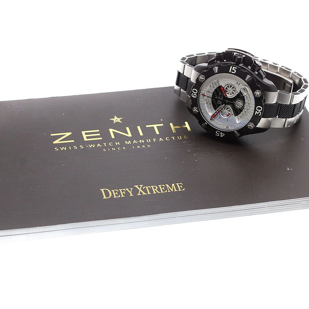 ゼニス ZENITH 96.0525.4000 デファイ エクストリーム クロノグラフ 自動巻き メンズ _909868 ゼニス ZENITH 96.0525.4000 デファイ エクストリーム クロノグラフ