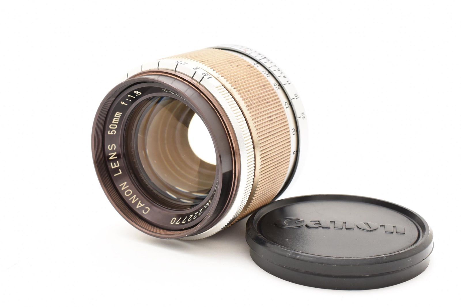 ☆希少品☆ CANON LENS 50mm F1.8 キャノン レンズ Lマウント