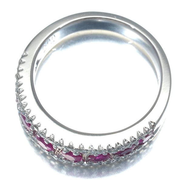 ルビー 0.88ct ダイヤ ダイヤモンド 0.29ct リング Pt900 #163470  