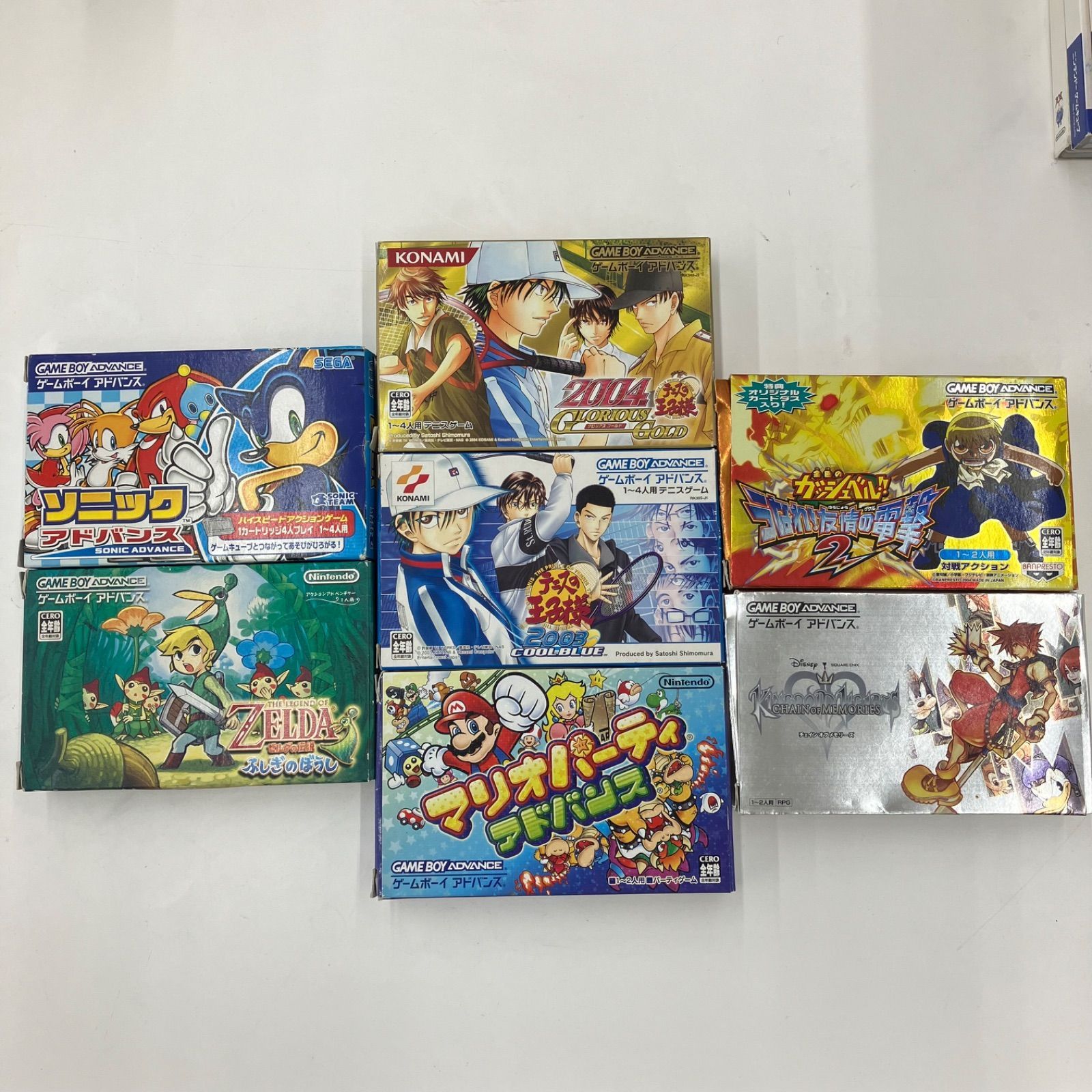 186000 GBA ゲームボーイアドバンスソフト 7本まとめ売り - メルカリ