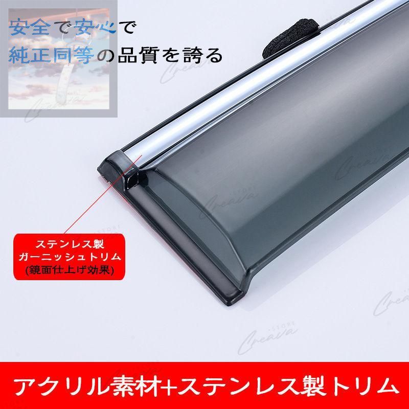 新品未使用】レクサス RX専用ドアバイザー ウインドウバイザー