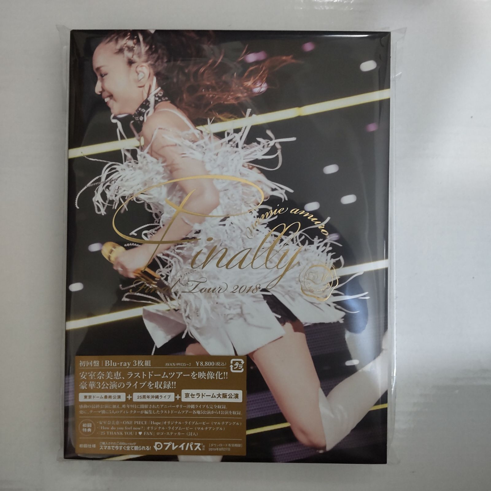 namie amuro Final Tour 2018 ~Finally~ (Blu-ray Disc3枚組)(初回生産