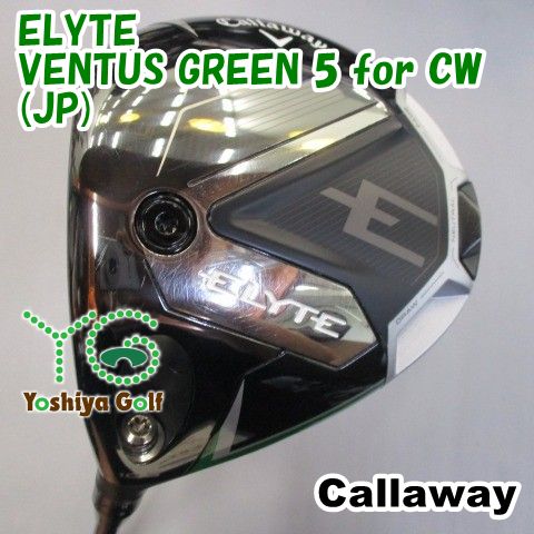 レフティードライバー キャロウェイ ELYTE/VENTUS GREEN 5 for