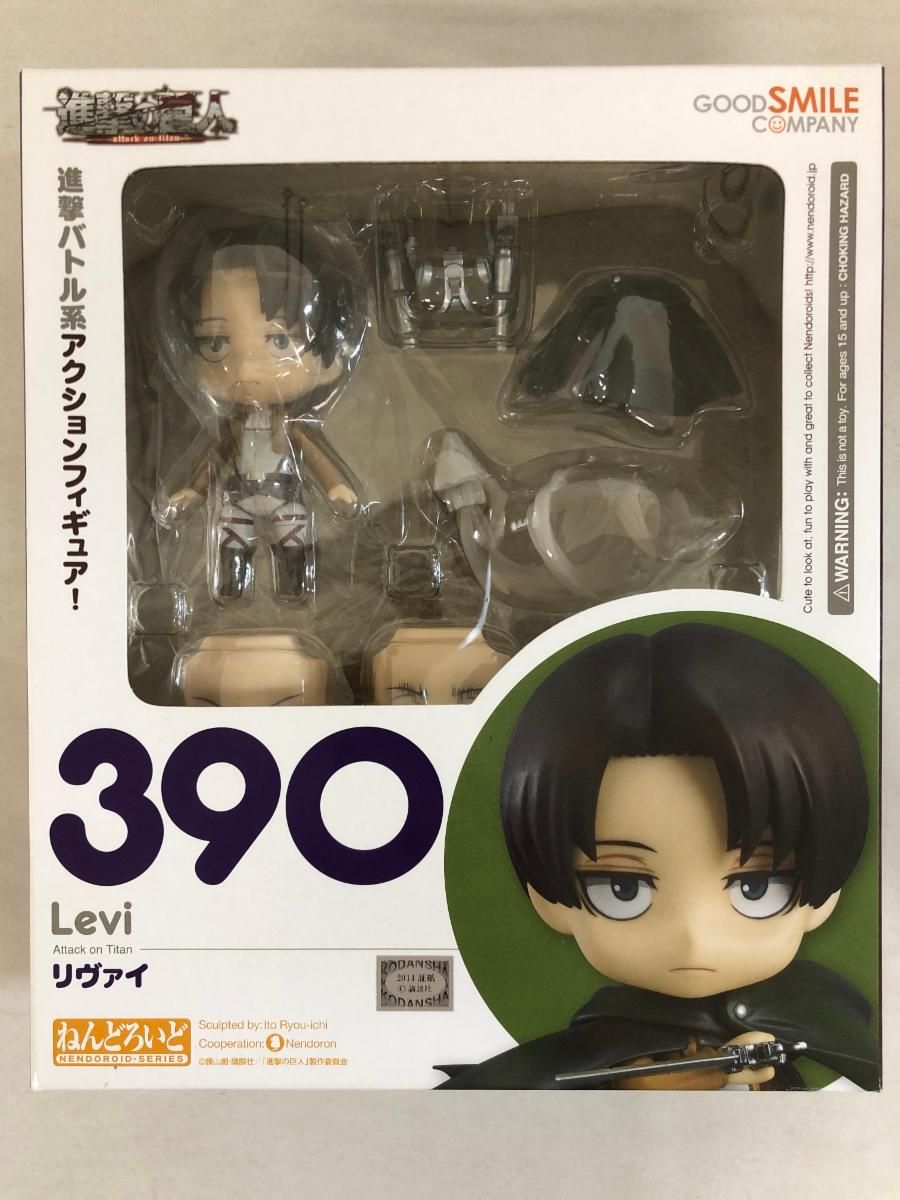 ねんどろいど 390 リヴァイ ねんどろいど 390 進撃の巨人 リヴァイ - メルカリ