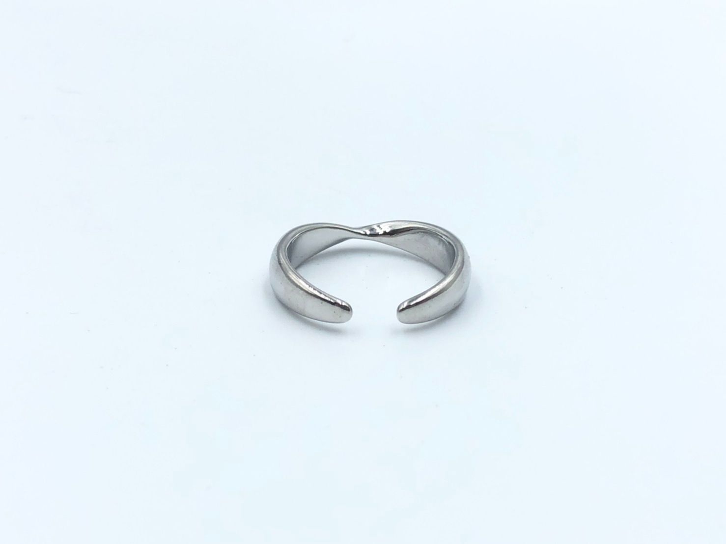 バーアクセサリー デザインリング カレッジリング シルバー925