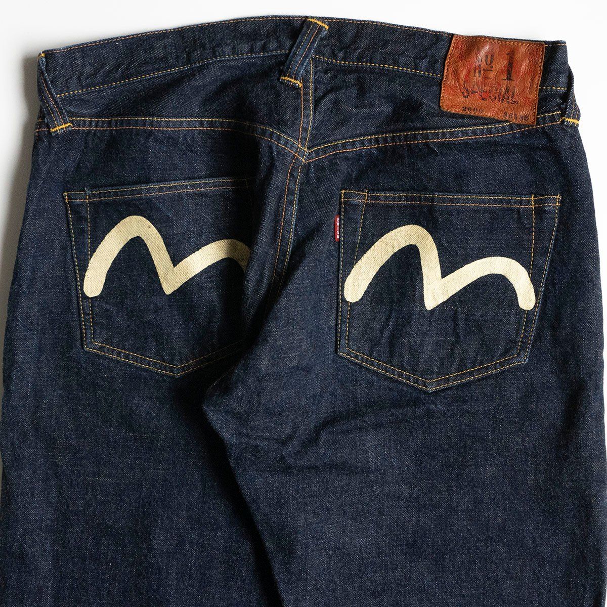 エヴィス  ジーンズ 美品/濃紺】EVISU 【LOT.2000 デニムパンツ】36×35 エビス