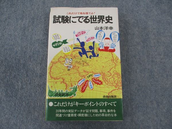 WO06-015 青春出版社 試験にでる世界史【絶版・希少本】 1974 山本洋幸 21s9D - 学習参考書