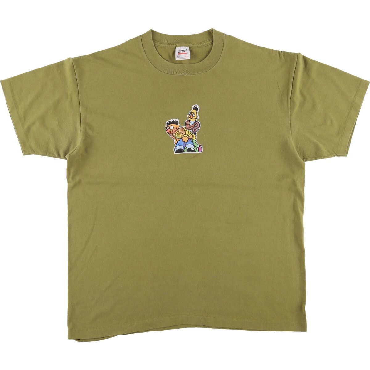 古着 90年代 アンビル Anvil SESAME STREET セサミストリート バート