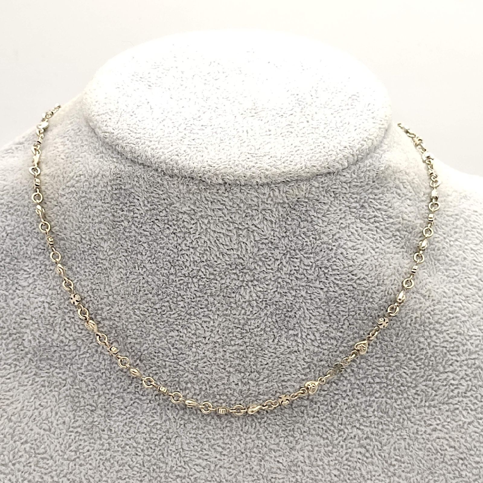 美品】Loree Rodkin ローリーロドキン ハートクロスネックレス