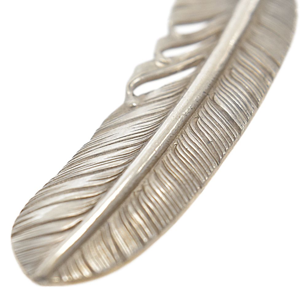 WING ROCK (ウィングロック) シルバーフェザー ネックレストップ