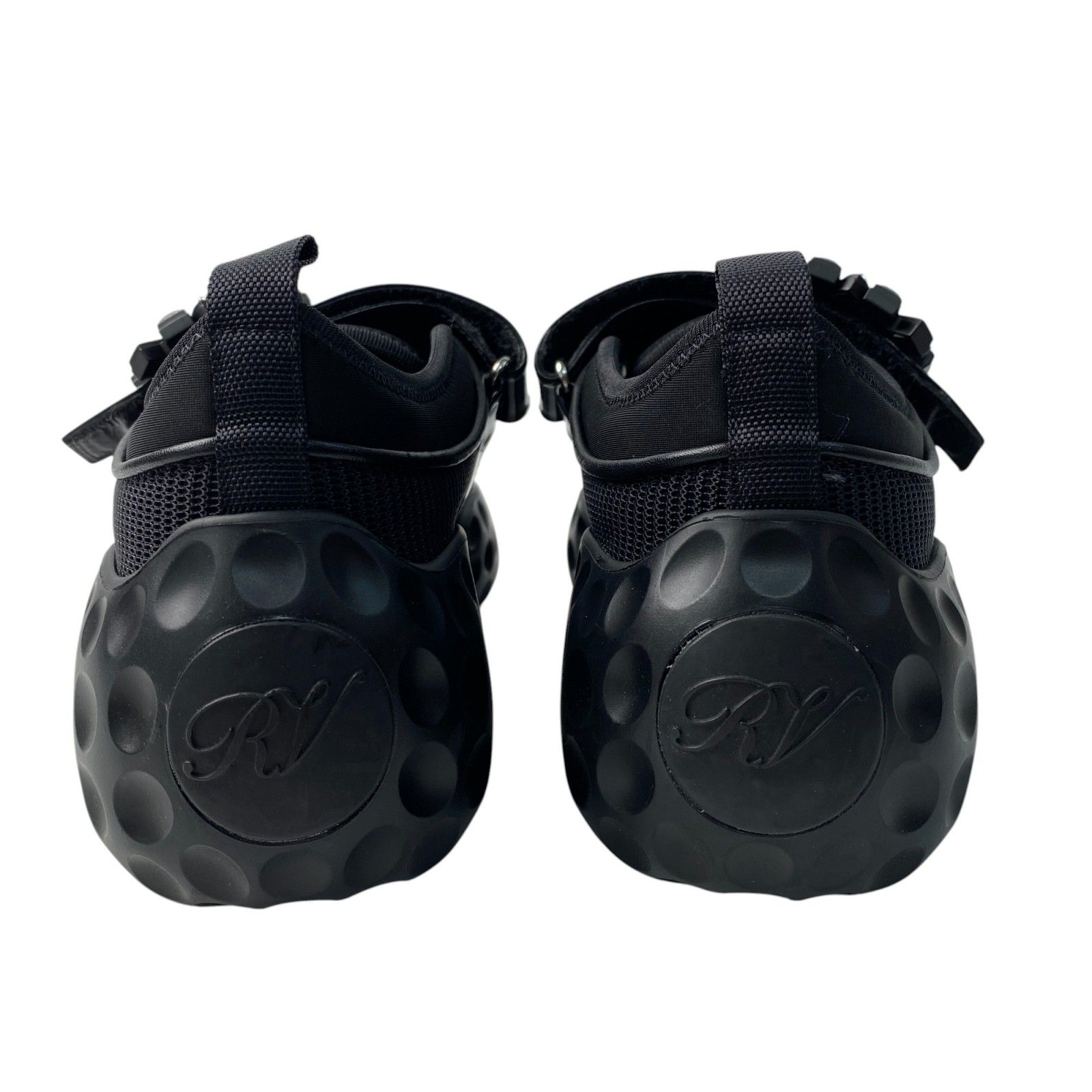 未使用 ロジェヴィヴィエ ヴィヴラン ライト トレッキー ファブリックスニーカー ブラック Woman ヴィヴ ラン ライト トレッキー ファブリック