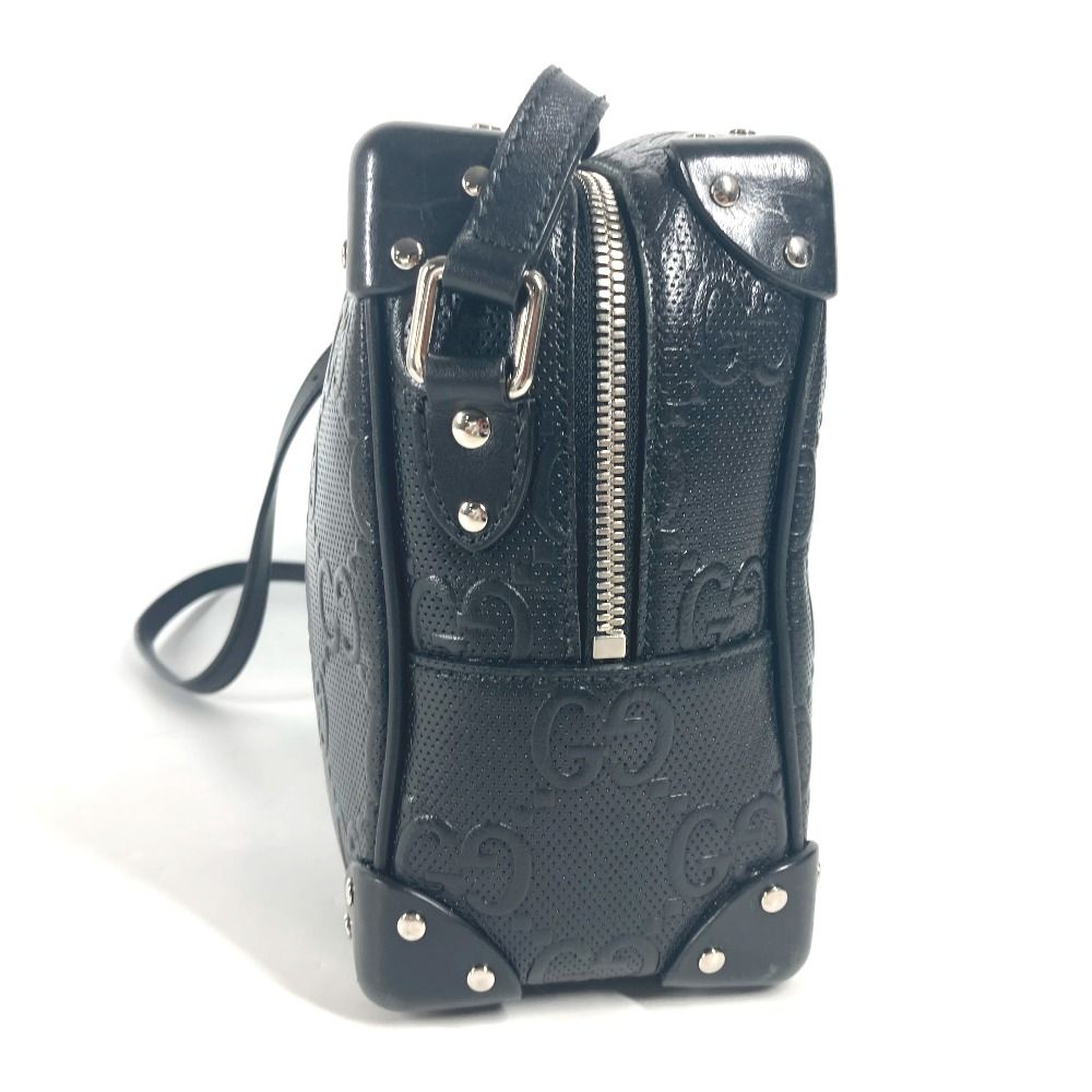 GUCCI グッチ ショルダーバッグ GG エンボス ロゴ 626363 レザー