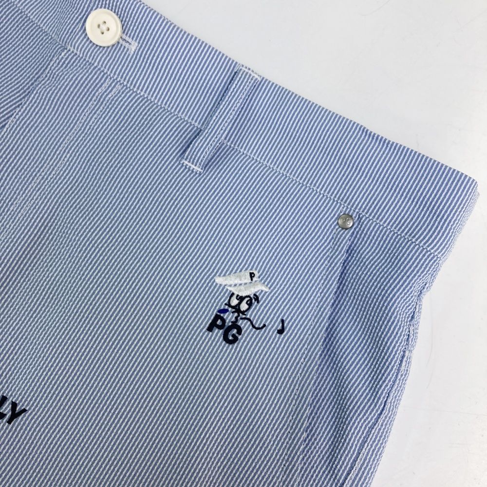 サイズ 6 PEARLY GATES パーリーゲイツ モデル ハーフパンツ Peサッカー ブルー系 240101536423 ゴルフウェア メンズ ストスト LLC-HASEGAWATOSO_COM