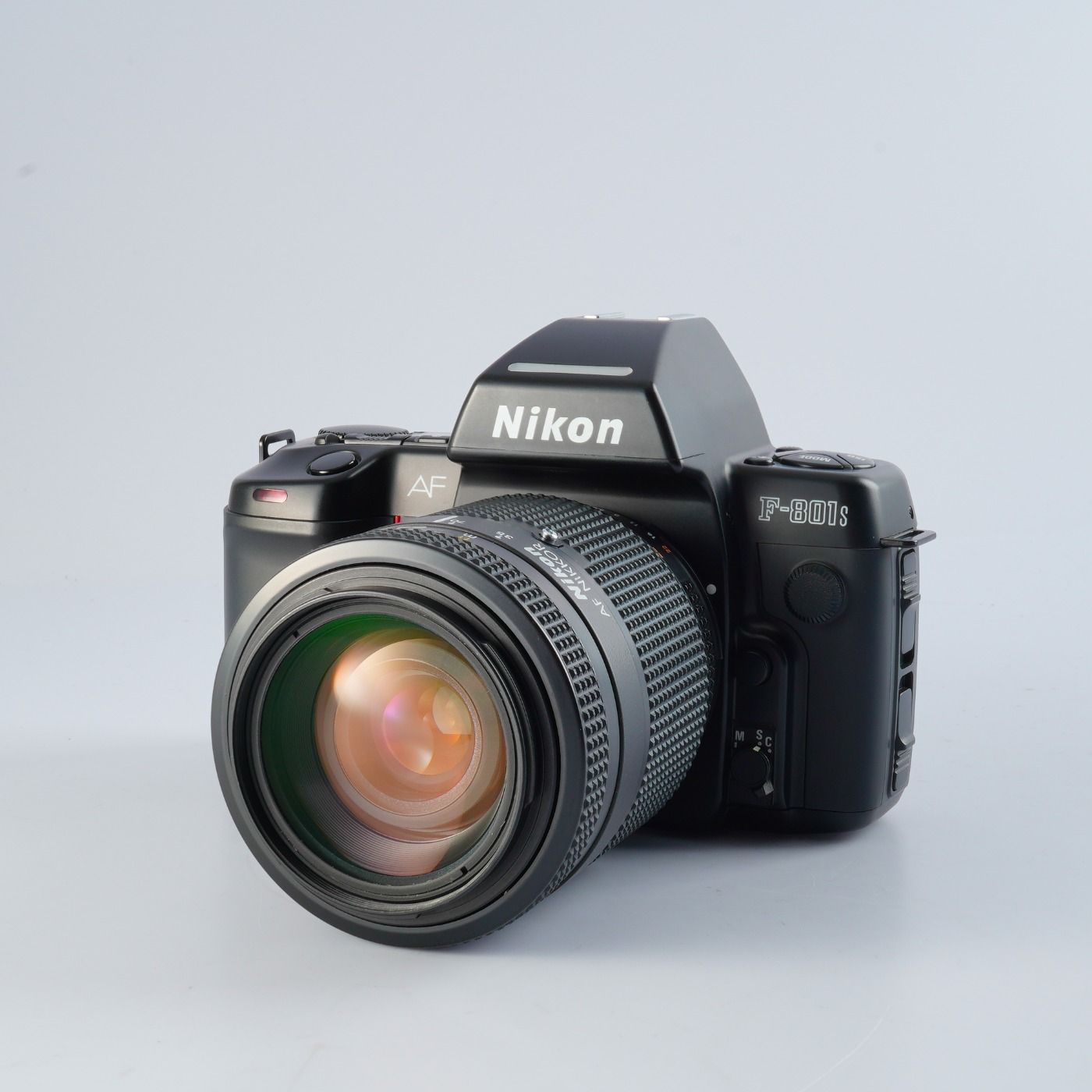 【完動・美品】Nikon 一眼レフ F801 35-105 3.5-4.5付き Nikon ニコン Nikon F-801s + AF Nikkor 35-105 F/3.5-4.5 AF
