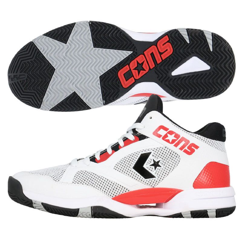 コンバース converse CONS ACCELERATOREV MID バスケットボールシューズ バッシュ 25SS(33500400)、9(27.0cm)
