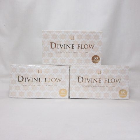☆新品3個セット DIVINE FLOW ディバインフロー 60粒 ☆新品3個セット DIVINE FLOW ディバインフロー 60粒