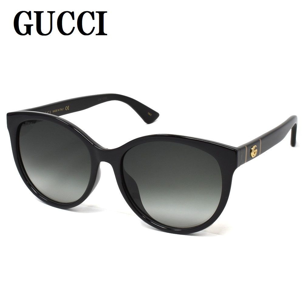 正規品 グッチ GUCCI GG0636SK 001 サングラス アジアンフィット アイウェア 眼鏡 UVカット 紫外線カット メンズ レディース グレー ブラック