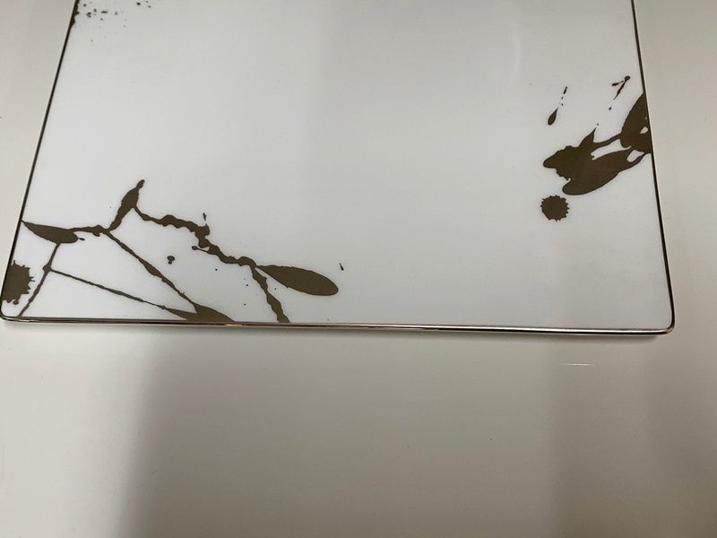 ノリタケ アラカルト 23.5cm スクエアフラットプレート 2枚