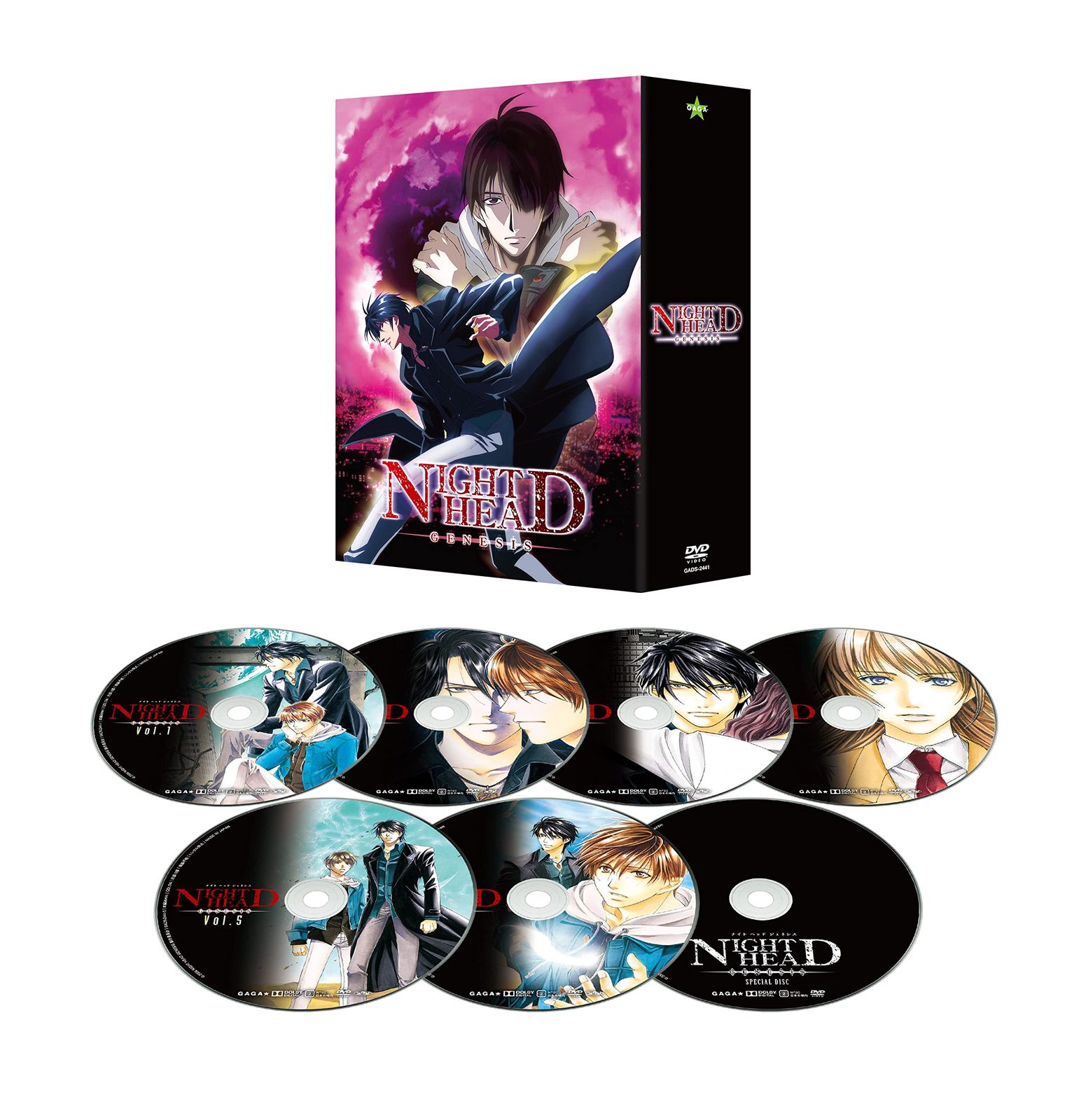 NIGHT HEAD GENESIS DVD BOX 7枚組