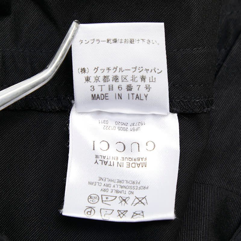 グッチ スカート サイズ 38 ブラック コットン ポリウレタン レディース GUCCI 1-0237666 SIROKUMA-CORPORATION_COM
