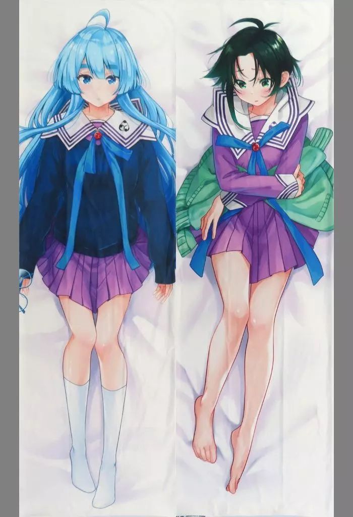 抱き枕カバー シーツ ブランケット 単品 紫雲寺清葉＆紫雲寺南 抱き枕カバー Blu-ray 紫雲寺家の子供たち 第2巻 原作 宮島礼吏描き下ろし紫雲寺清葉＆南 抱き枕カバー付き完全数量 版 同梱特典