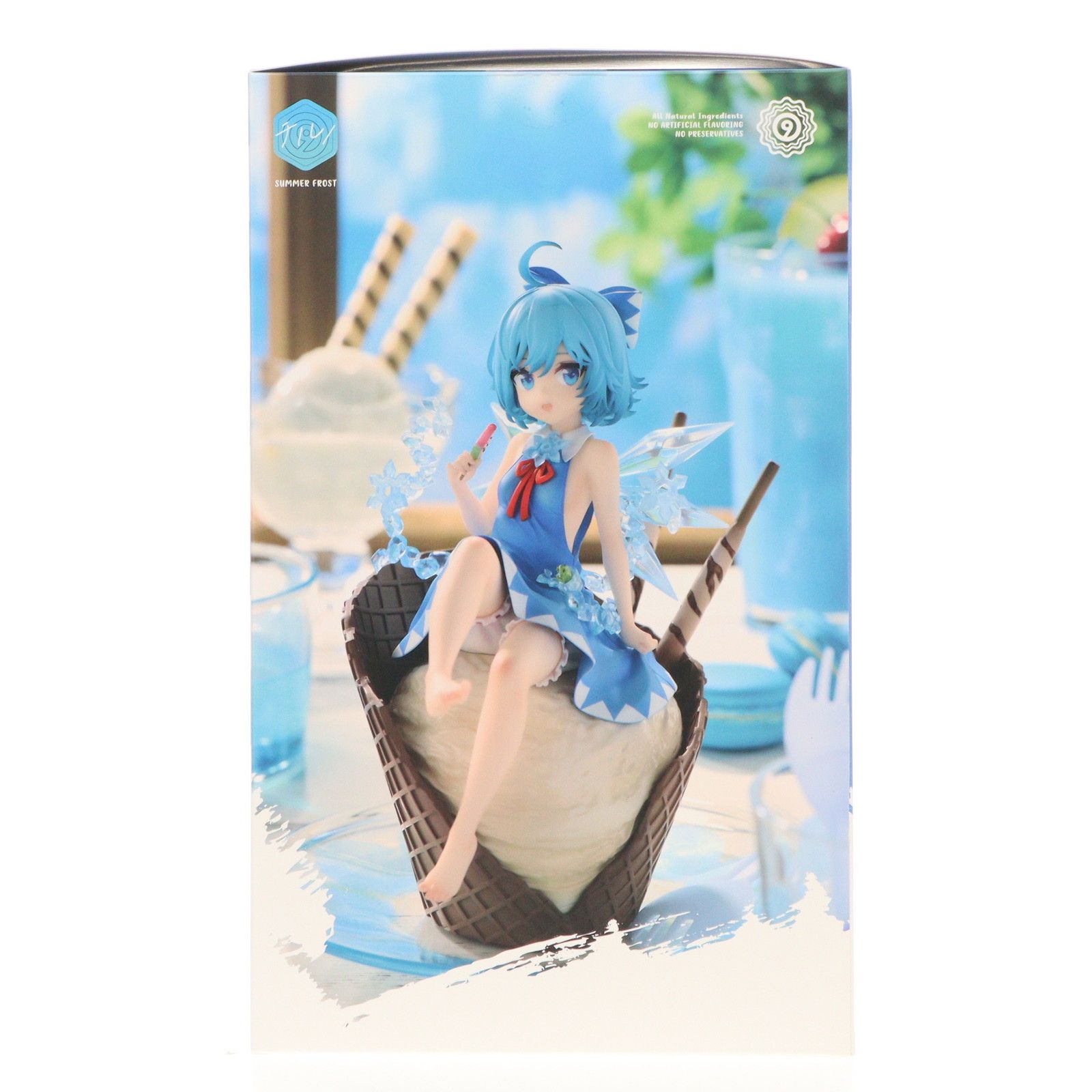 カード&アクリルスタンド付属 チルノ サマーフロストver. 東方Project 1/7 完成品 フィギュア Solarain(ソラレーン) カード&アクリルスタンド付属 チルノ サマーフロストver. 東方