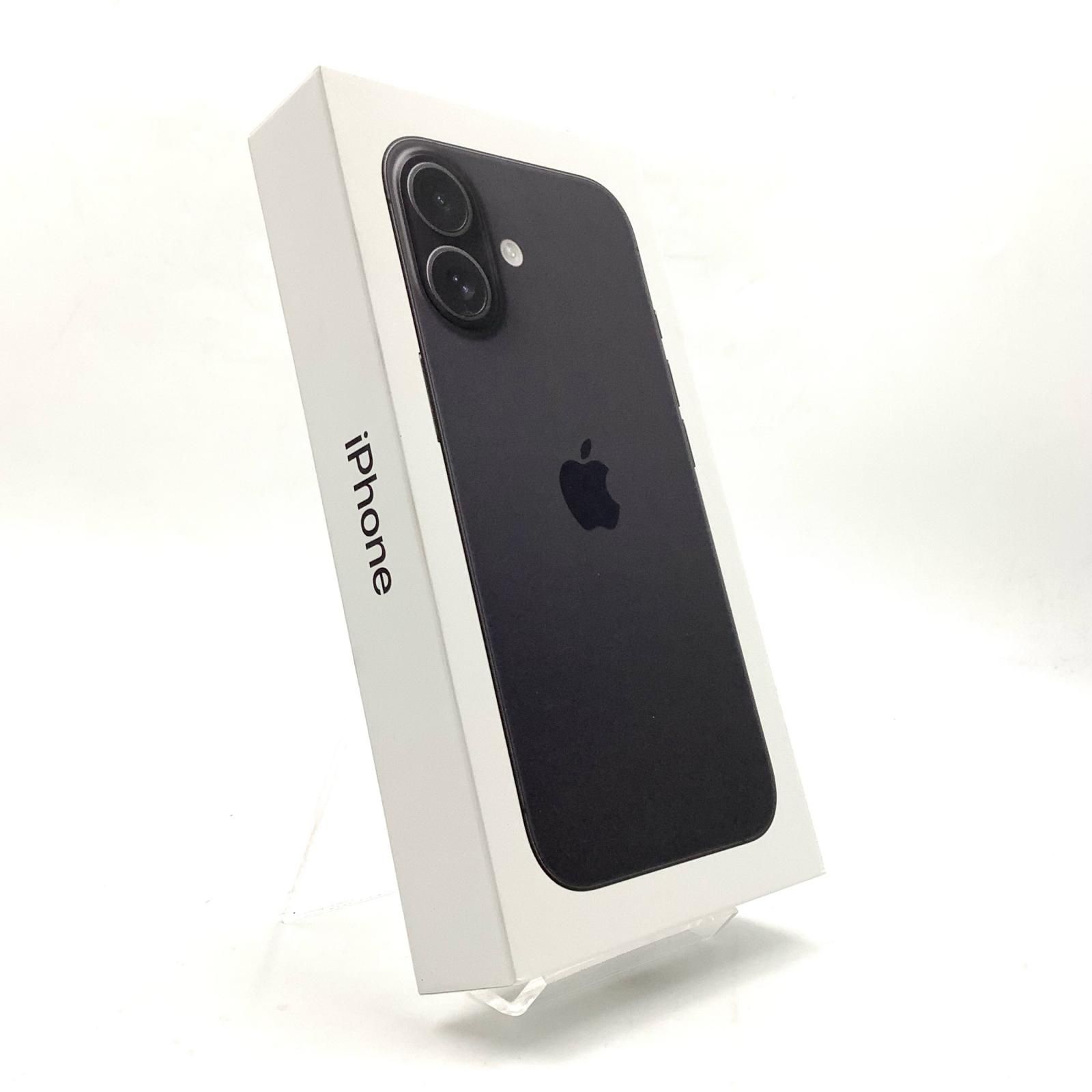 Apple iPhone16 ブラック128G 新品未開封