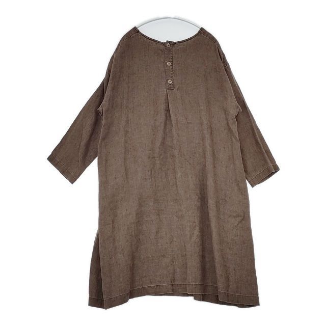 nest Robe リネン 01114-1175 ワンピース ブラウン レディース