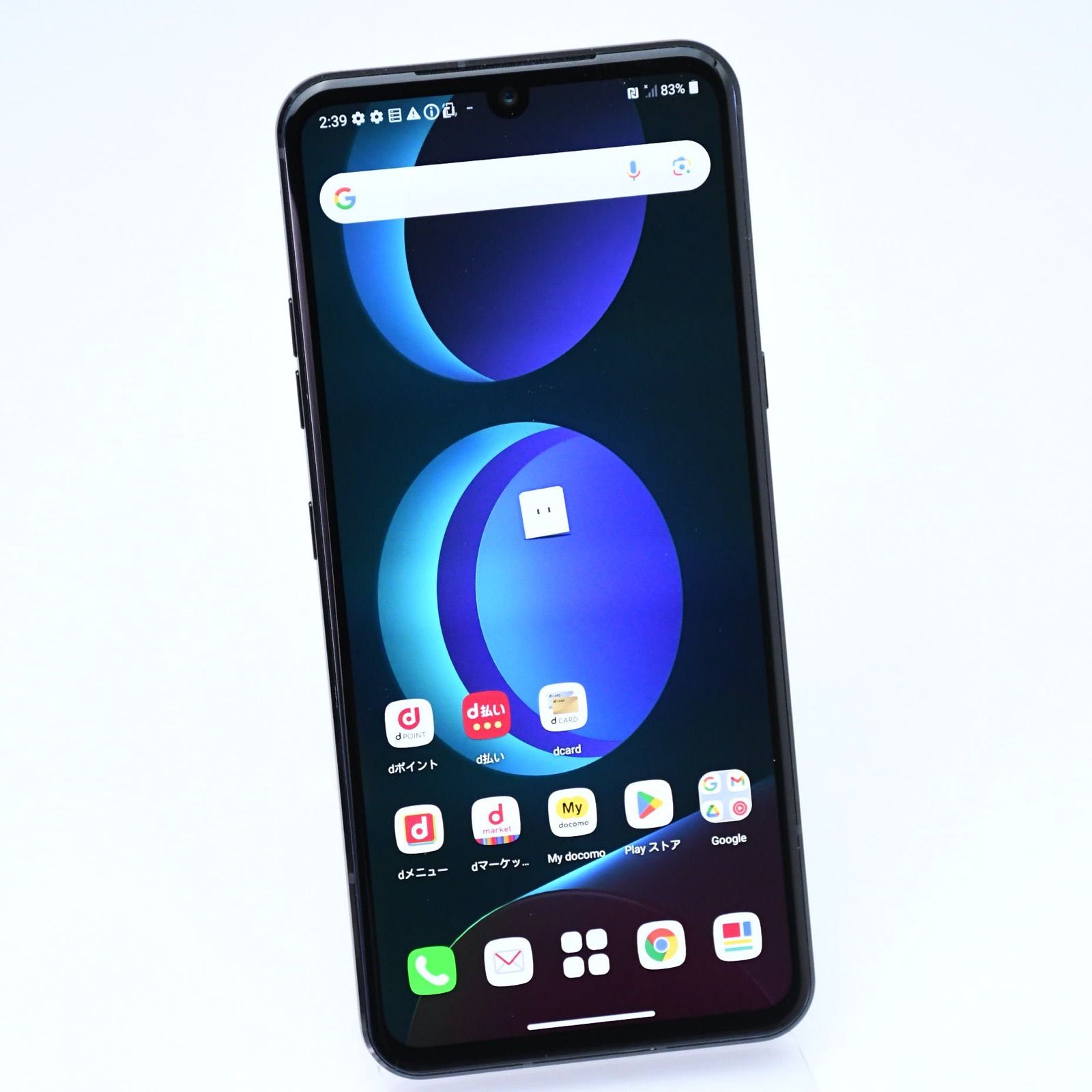 【液晶美品】docomo LG V60 ThinQ 5G L-51A ザ ブラック