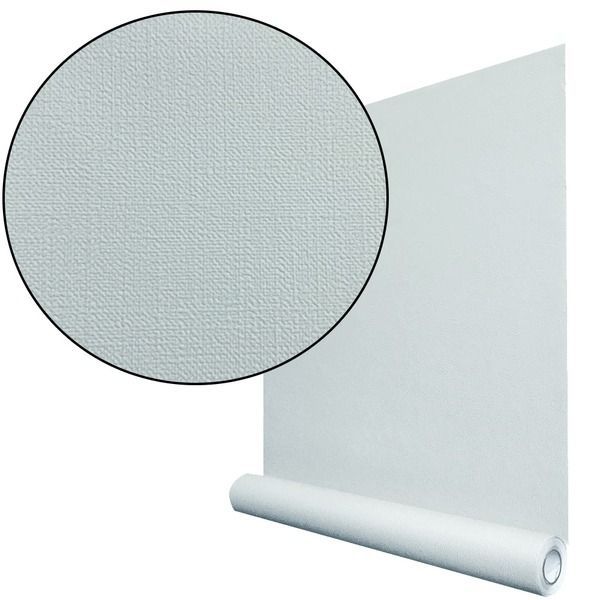 超厚手 壁紙シール はがせる壁紙 30m C-WA605 シルバーブルー リメイクシート premium ウォールデコシート