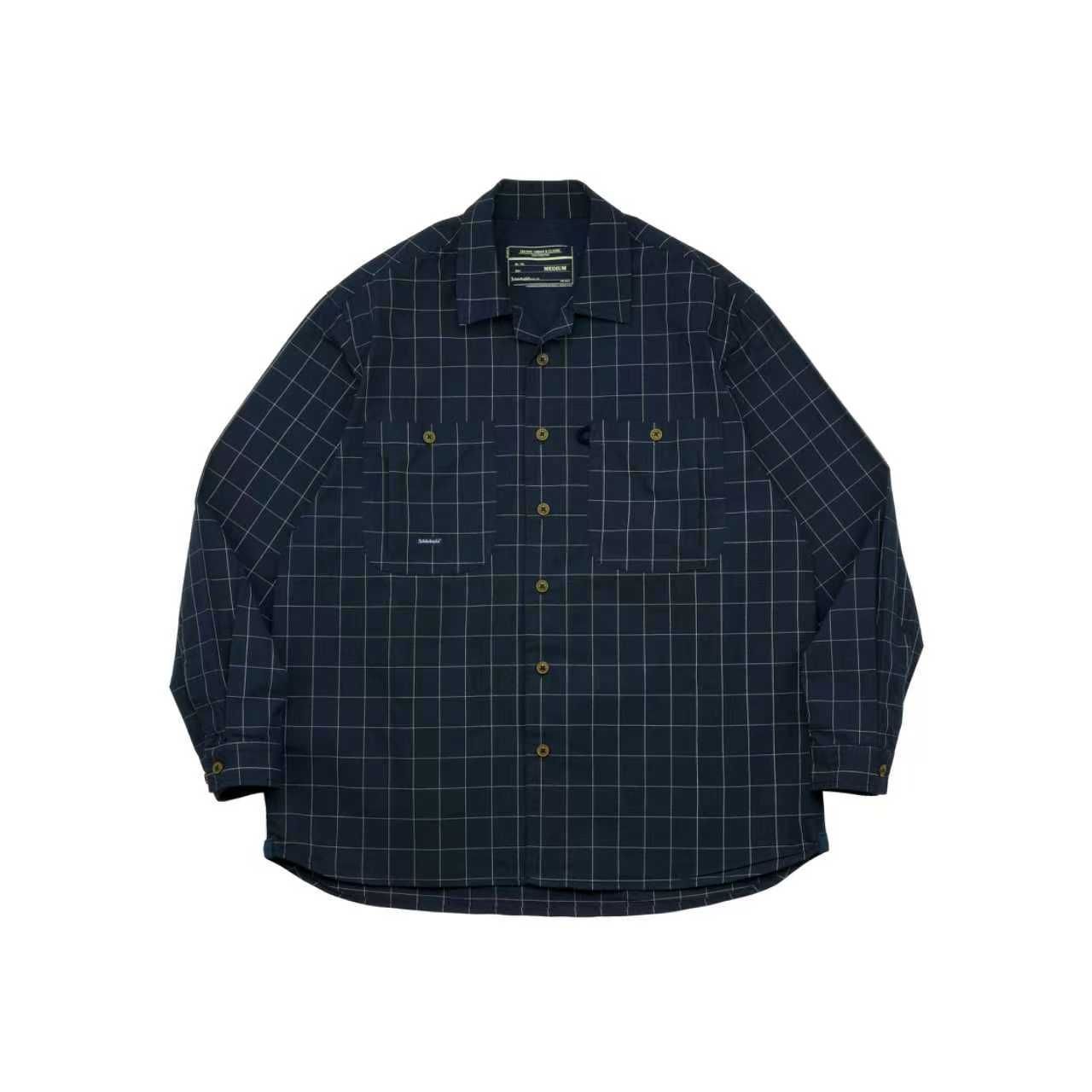 STRL 25SS Utility Outdoor Check Shirt｜アウトドア ゆったり 長袖